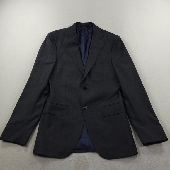 Suitsupply Jacket Mens 34 Gray VITALE BARBERIS CANONICO Napoli Int Blazer Sport - Picture 4 of 16